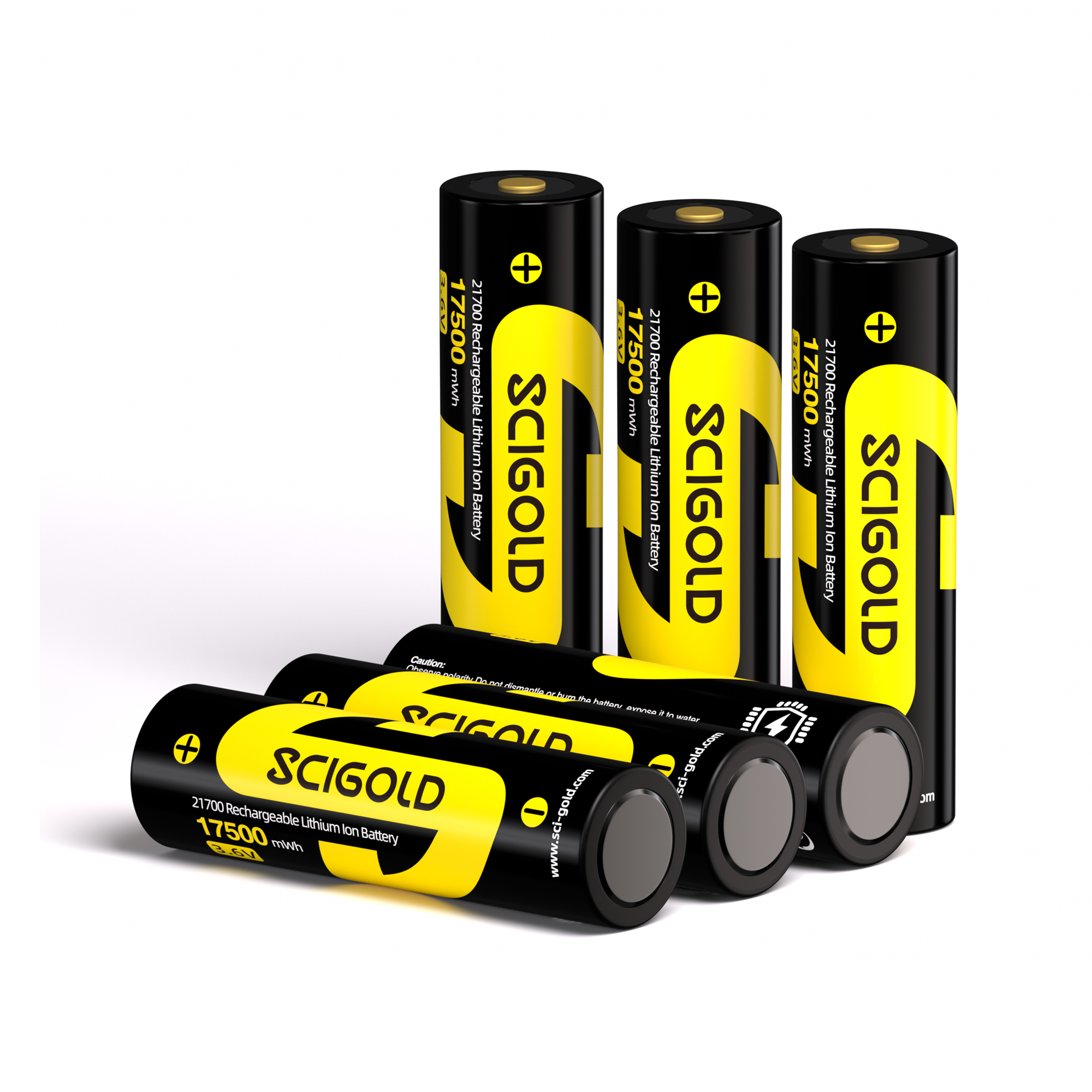 21700 vape battery 2pcs 21700 17500mWh Scigold Rechargeable Batteries main image 0